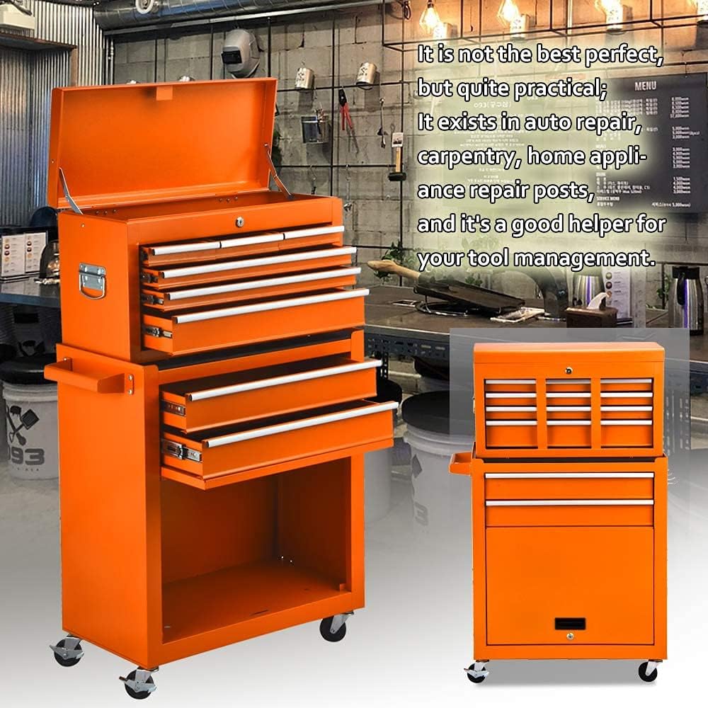 8-Drawer Rolling Tool Chest with Lock Y950933