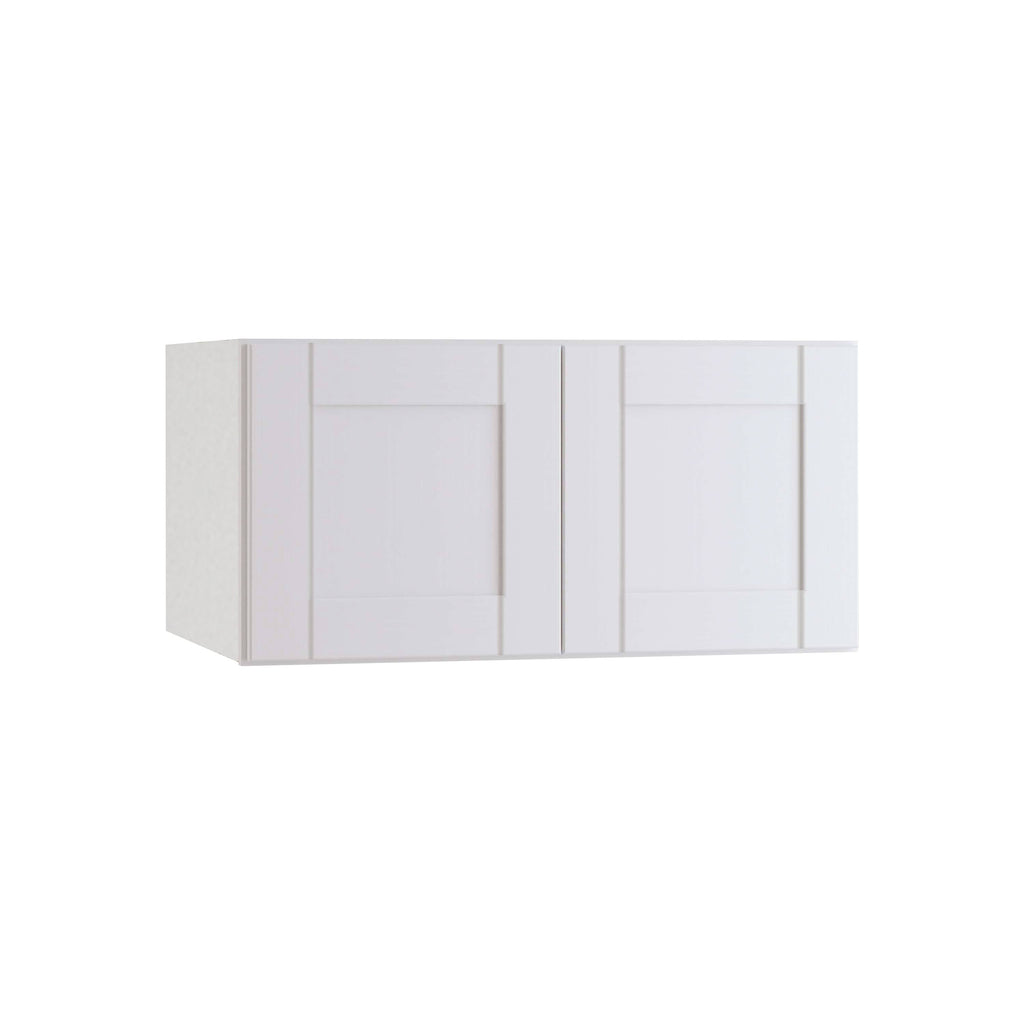 Vesper White Shaker Assembled Plywood Wall Kitchen Cabinet P356