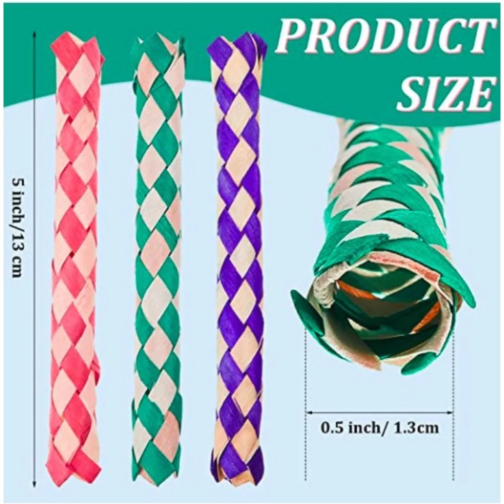 72Pcs Bamboo Finger Traps W77259