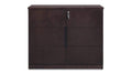 Dark Walnut 2 Door Storage Printer Cabinet T930