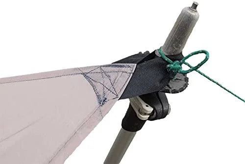 Ultralight Backpacking Tarp Grey 8' x 10' R166628