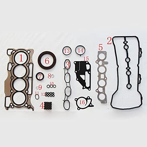 HR16DE Engine Full Gasket Set Kit 1.6L 1598cc W4183