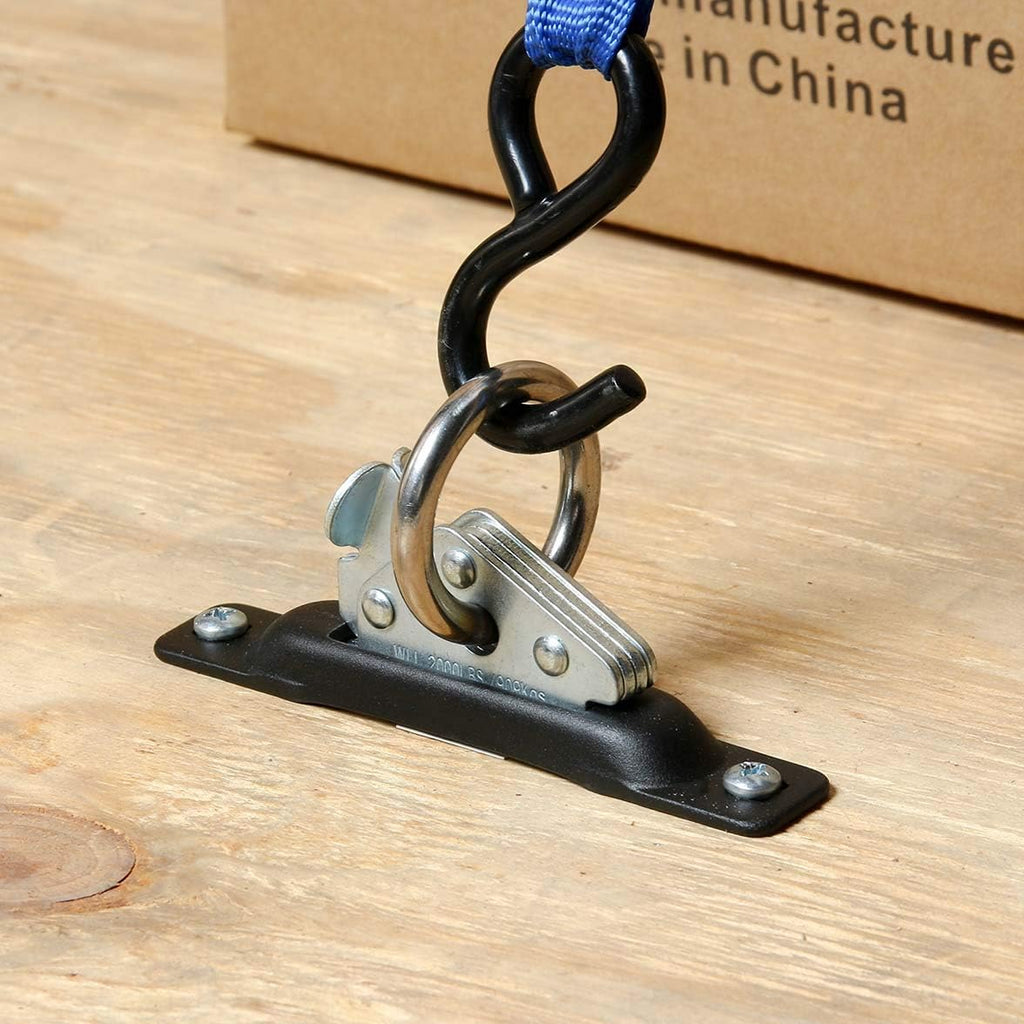 20 Heavy Duty Steel E-Track O-Ring Tie-Down Anchors with Spring Fittings D63474