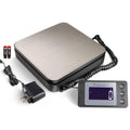88Lb x 0.1oz Digital Shipping Scale, Stainless Steel Postal Scale with Tare Function, 4 Weighing Modes, Ac Adapter, Pack of 2 T4506
