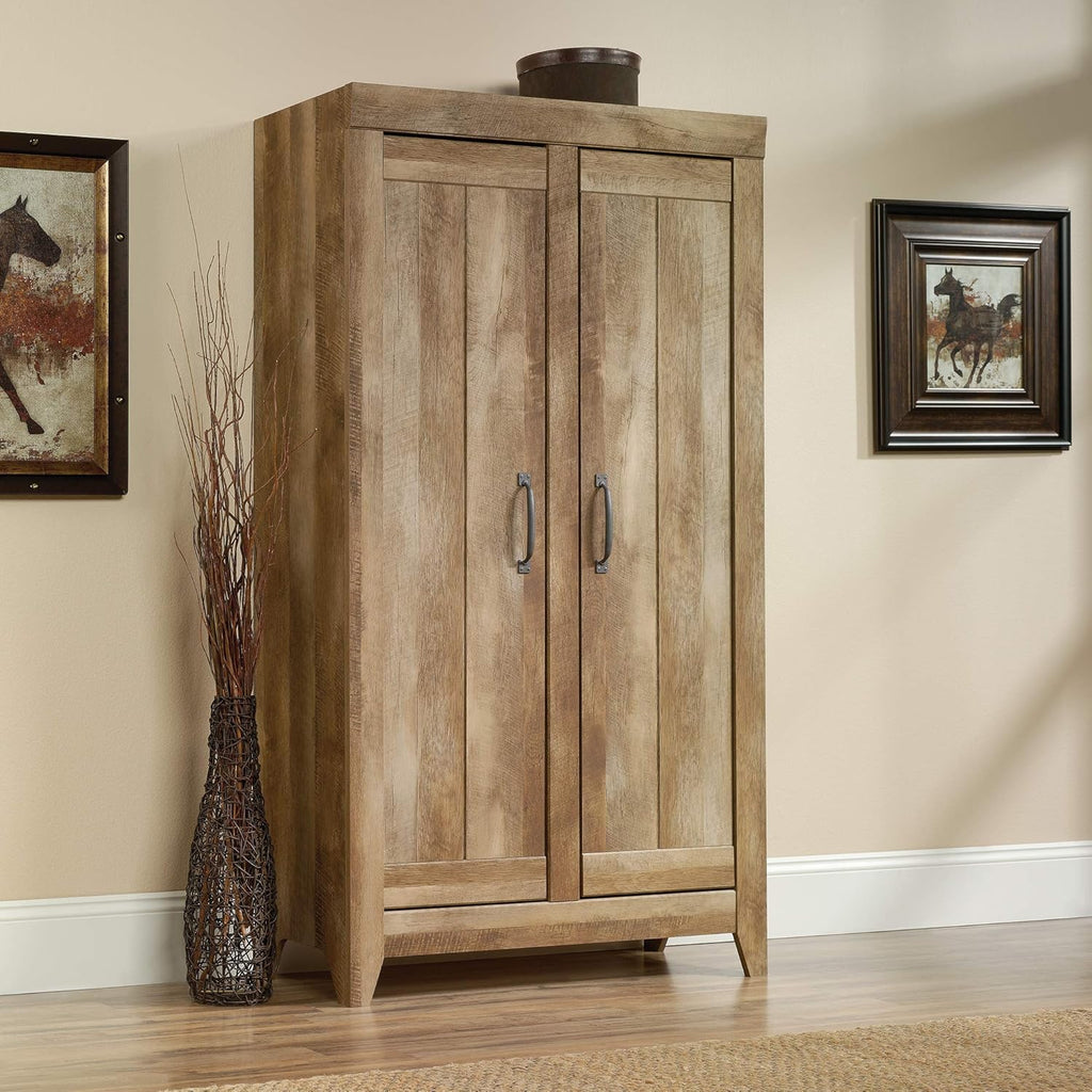 Craftsman Oak Storage Cabinet X424857