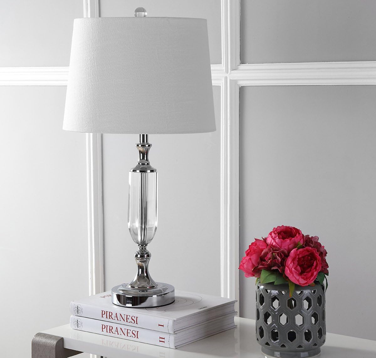 27 Crystal LED Table Lamp with LED Bulbs Included Q4039
