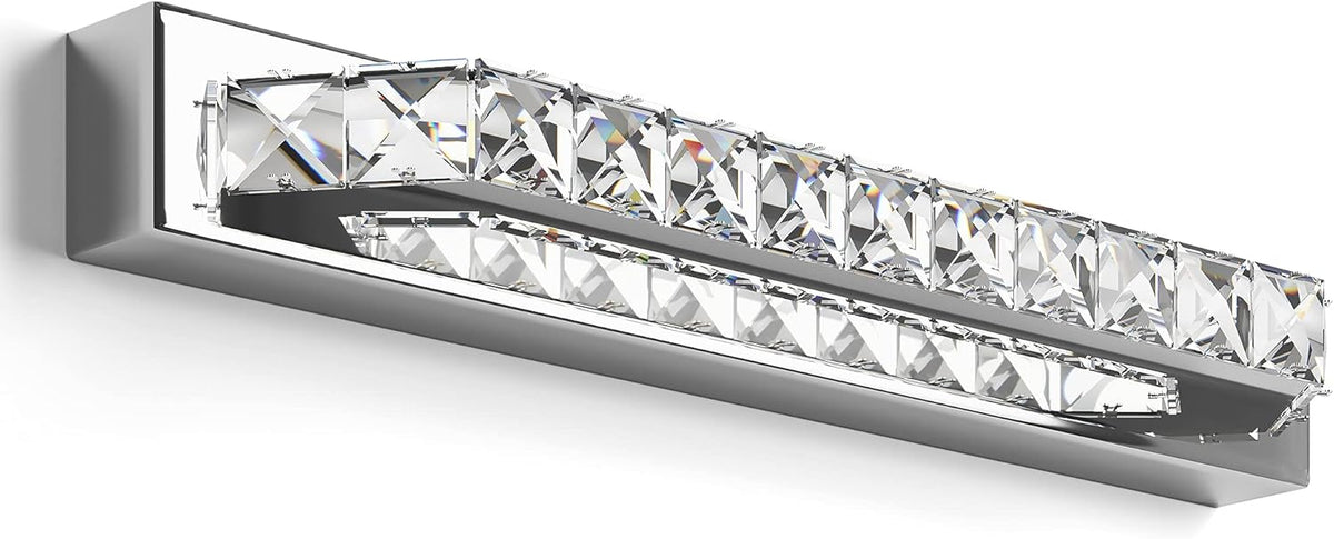 Chrome Crystal Bathroom Vanity Light Wall Lighting S965191
