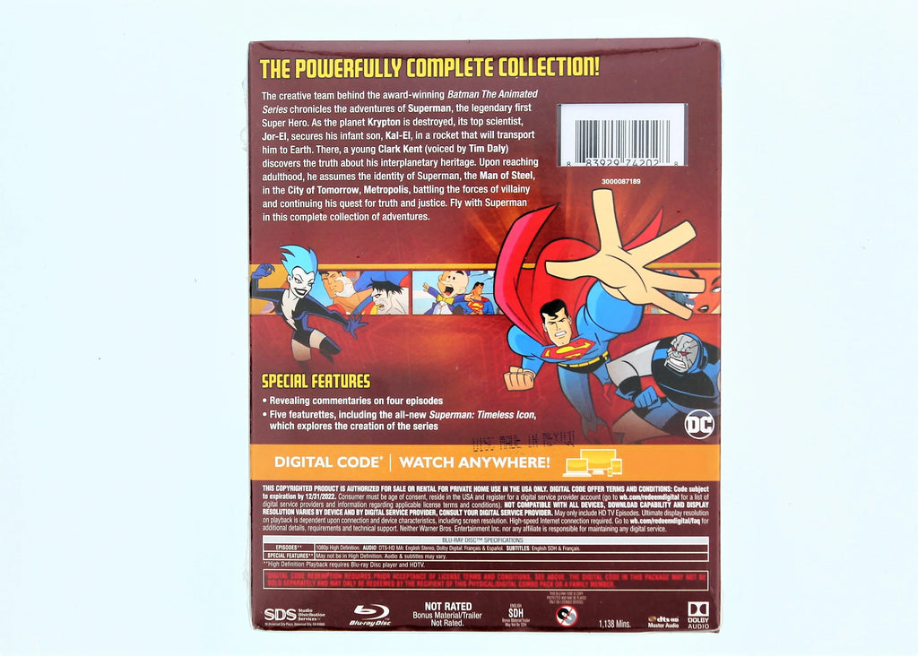 Superman: The Complete Animated Series (Blu-ray) U181