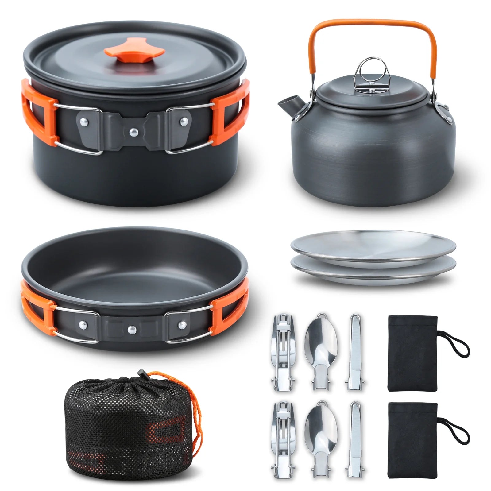 16pcs Camping Cookware Set O49811