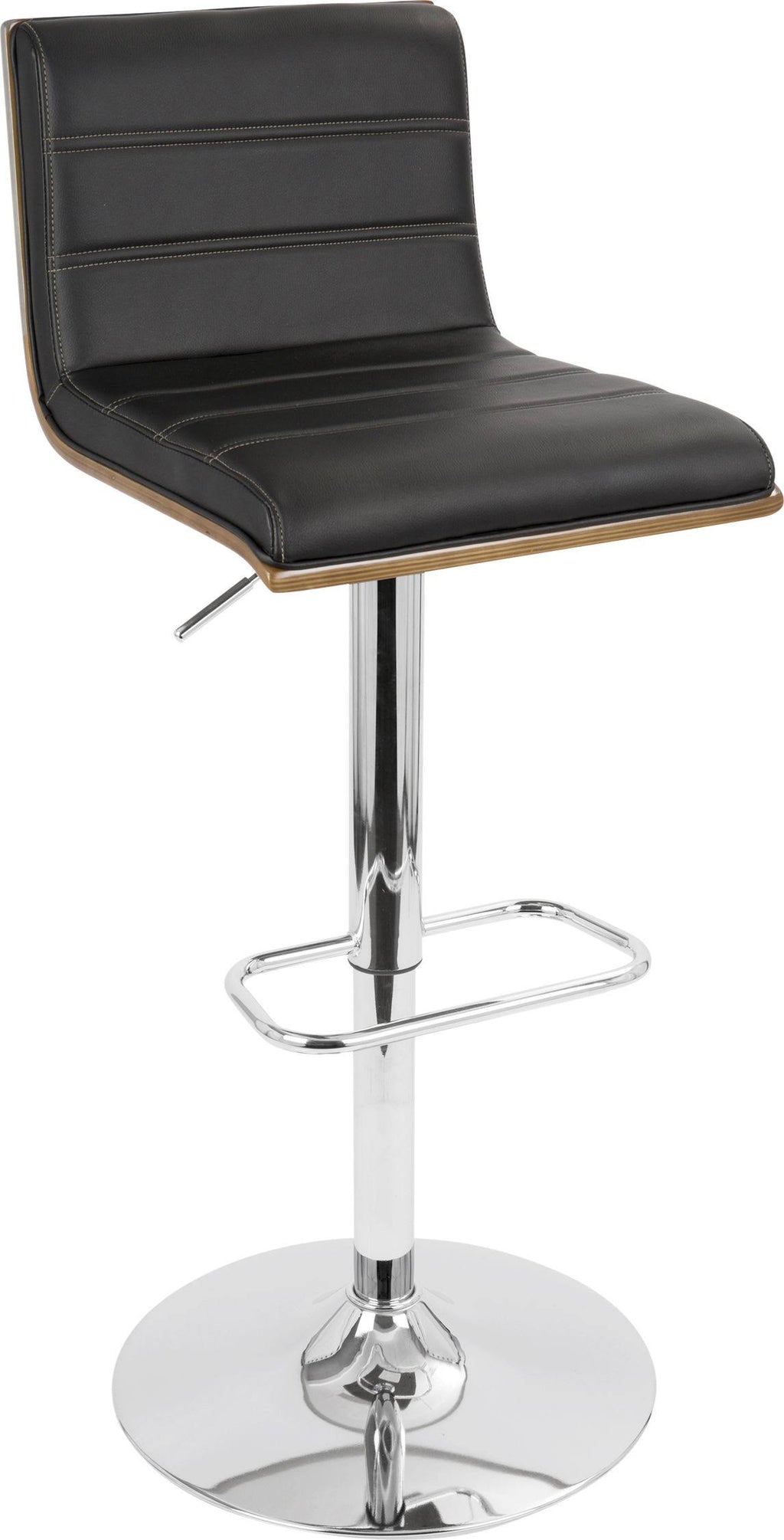 Walnut/Black Barstool J531