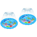 Inflatable Sprinkler Pad for Kids 2 Pieces U766