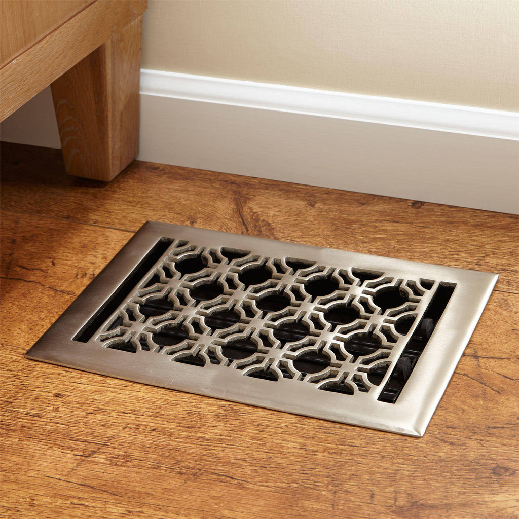 Polished Brass Floor Register G309226
