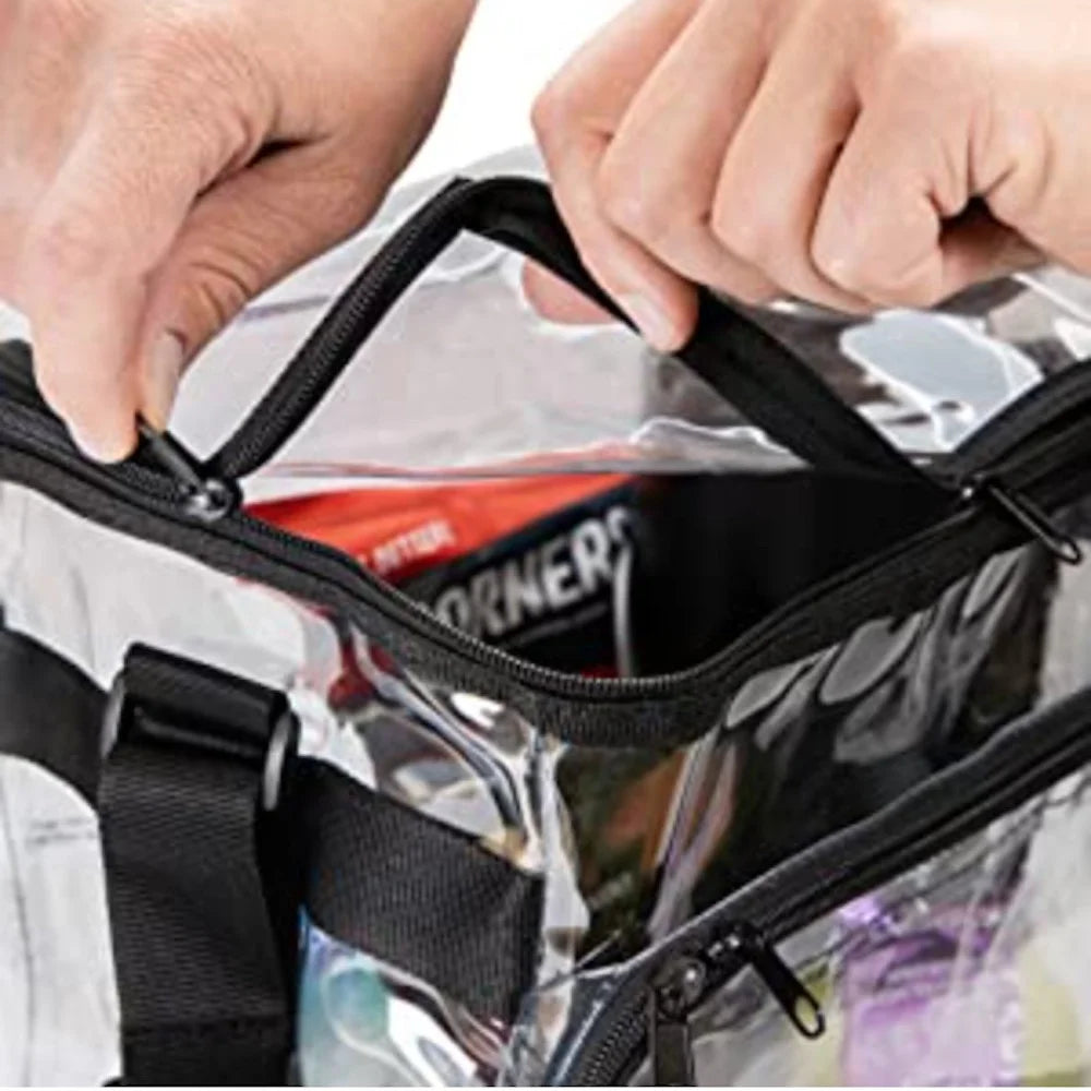 Clear Lunch Bag with Adjustable Straps S618