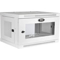 6U Wall Mount Rack Enclosure Cabinet White R452004