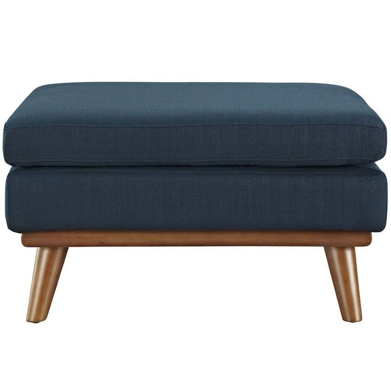Azure Fabric Ottoman A2928