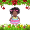 8 Inch Black Baby Dolls With Clothes S99821