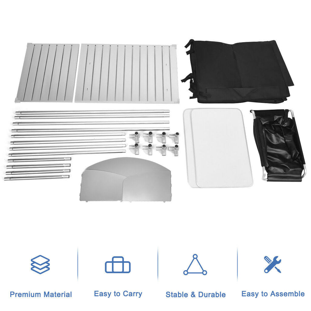 Portable Camp Kitchen and Sink Table T848830