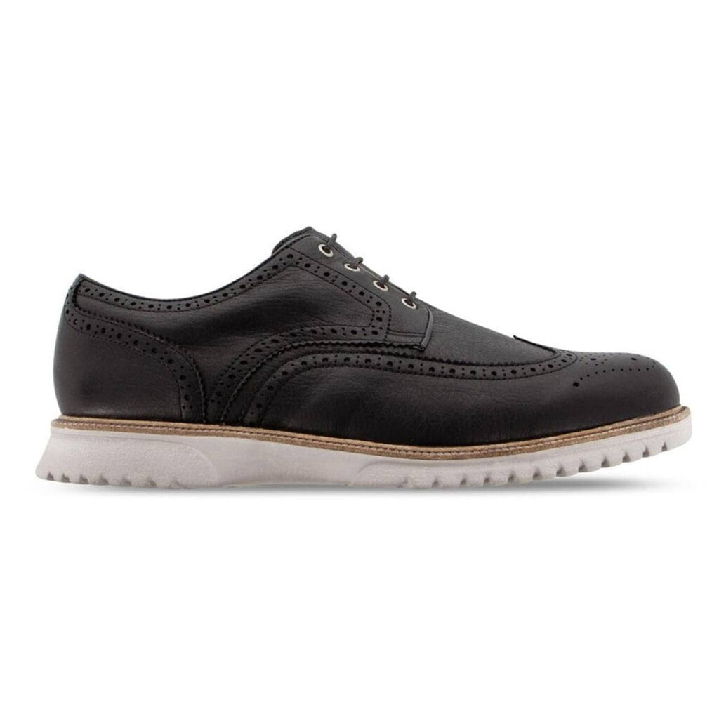 Black Wing Tip Casual Shoes M195