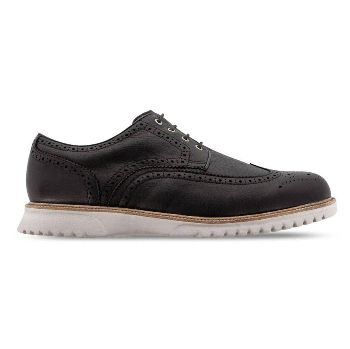 Black Wing Tip Casual Shoes M195
