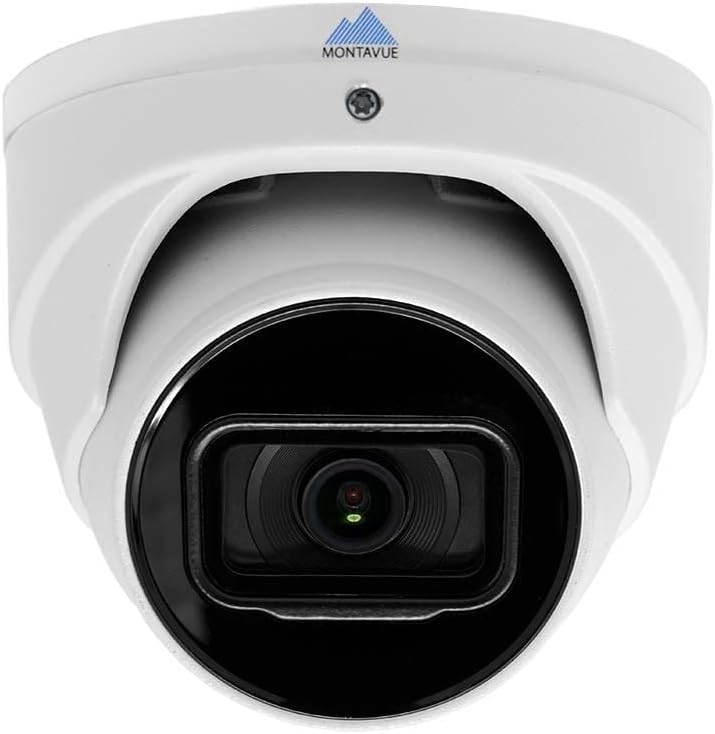 4K 8ch NVR PoE IP Camera System with 4 8MP Audio Turret Cameras, 2TB Hard Drive Z176