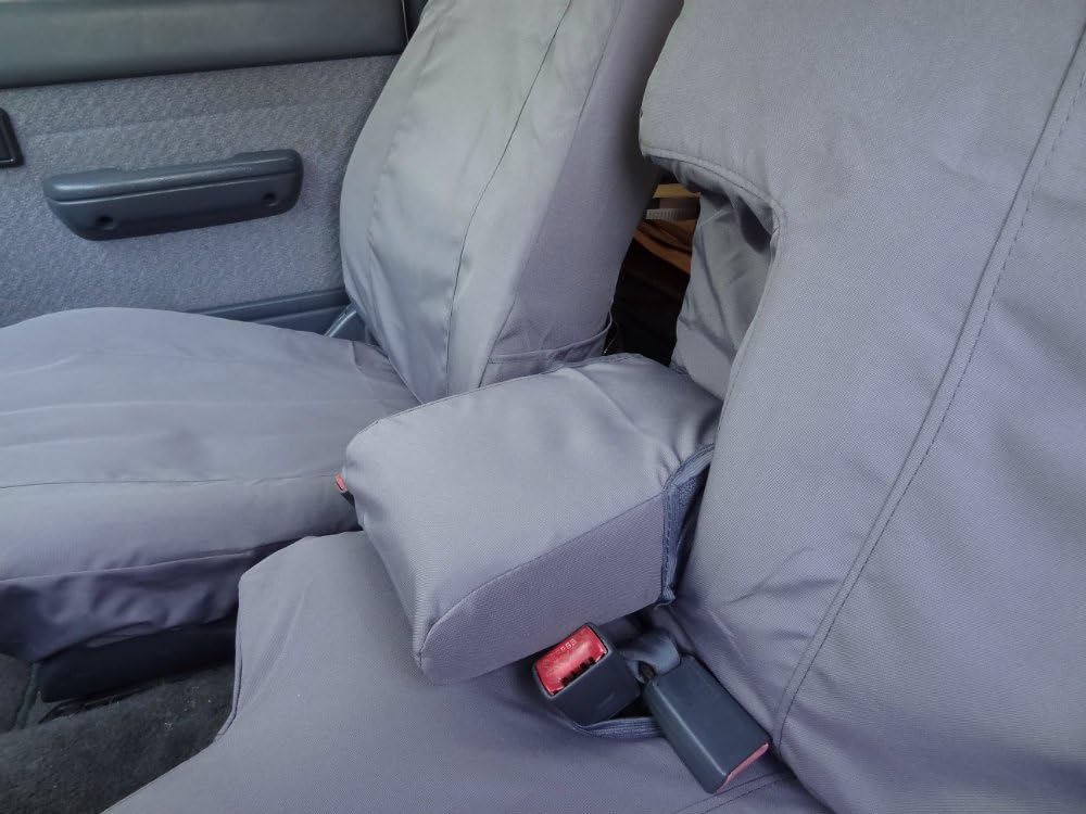 Gray Endura Seat Covers for 1995-2000 Tacoma 60/40 Split Bench O761