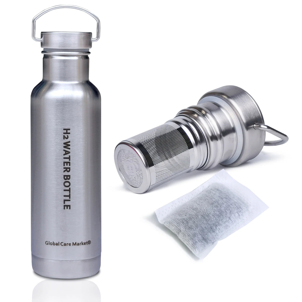 Insulated Stainless Steel Hydrogen Water Bottle with Filter K189
