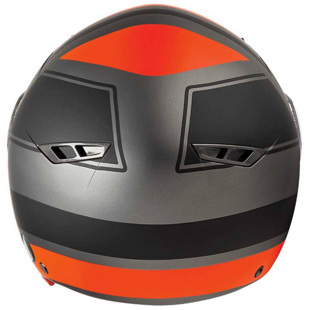 Black-Orange Jet Helmet Size XL R2910