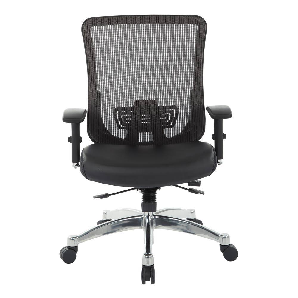 Black Vertical Mesh Back Chair E54724