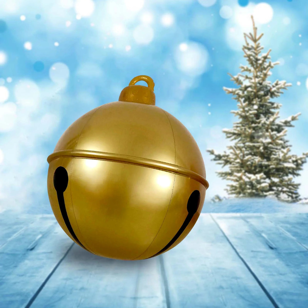 60Cm Outdoor Christmas Inflatable Pvc Decorated Ball Q682