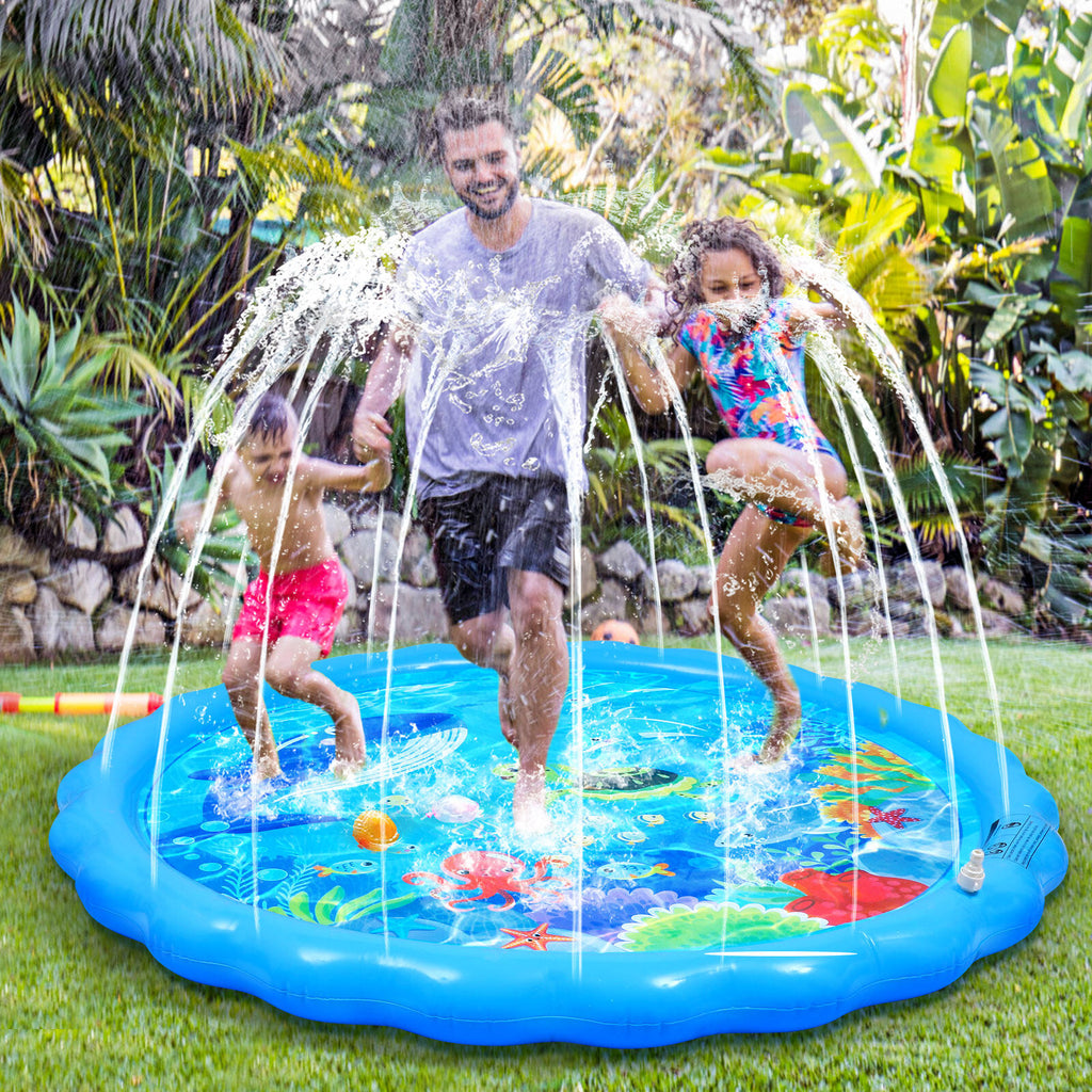 Inflatable Sprinkler Pad for Kids 2 Pieces U766