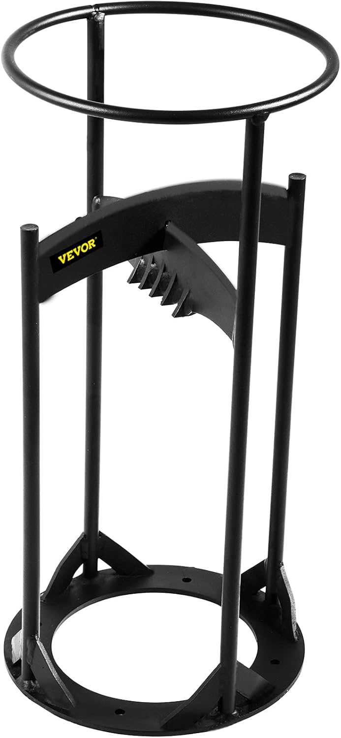 Q235 Steel Manual Wedge Wood Splitter with 4 Screws & Blade Cover X8635