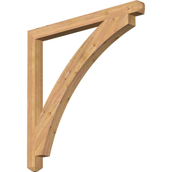 Thorton Craftsman Smooth Bracket, Western Red Cedar B435135