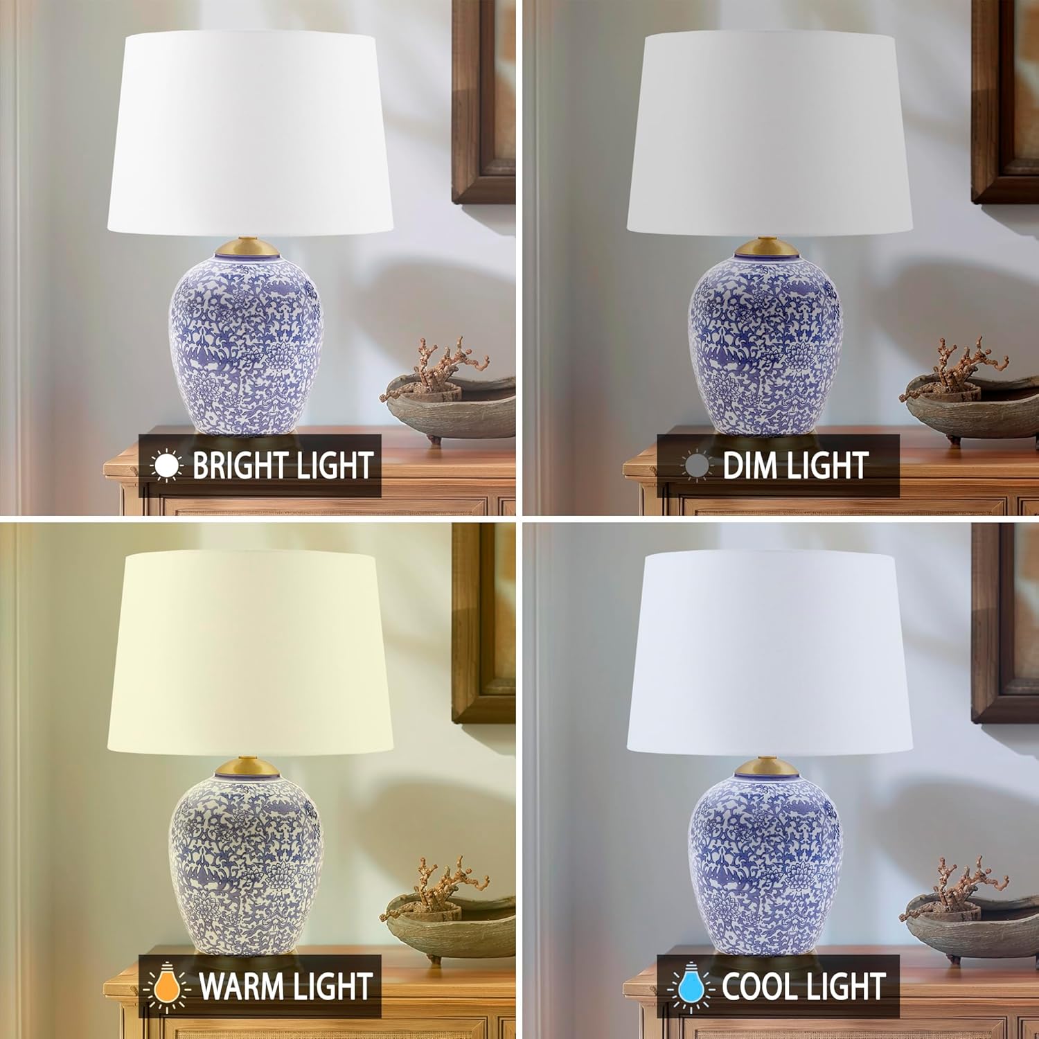 Blue Ceramic Table Lamp N247208