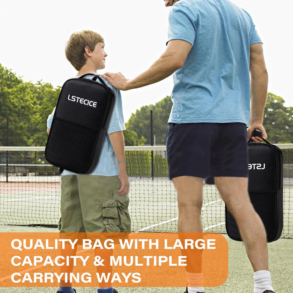 Pickleball Paddle Set of 4 with Black Bag V800383