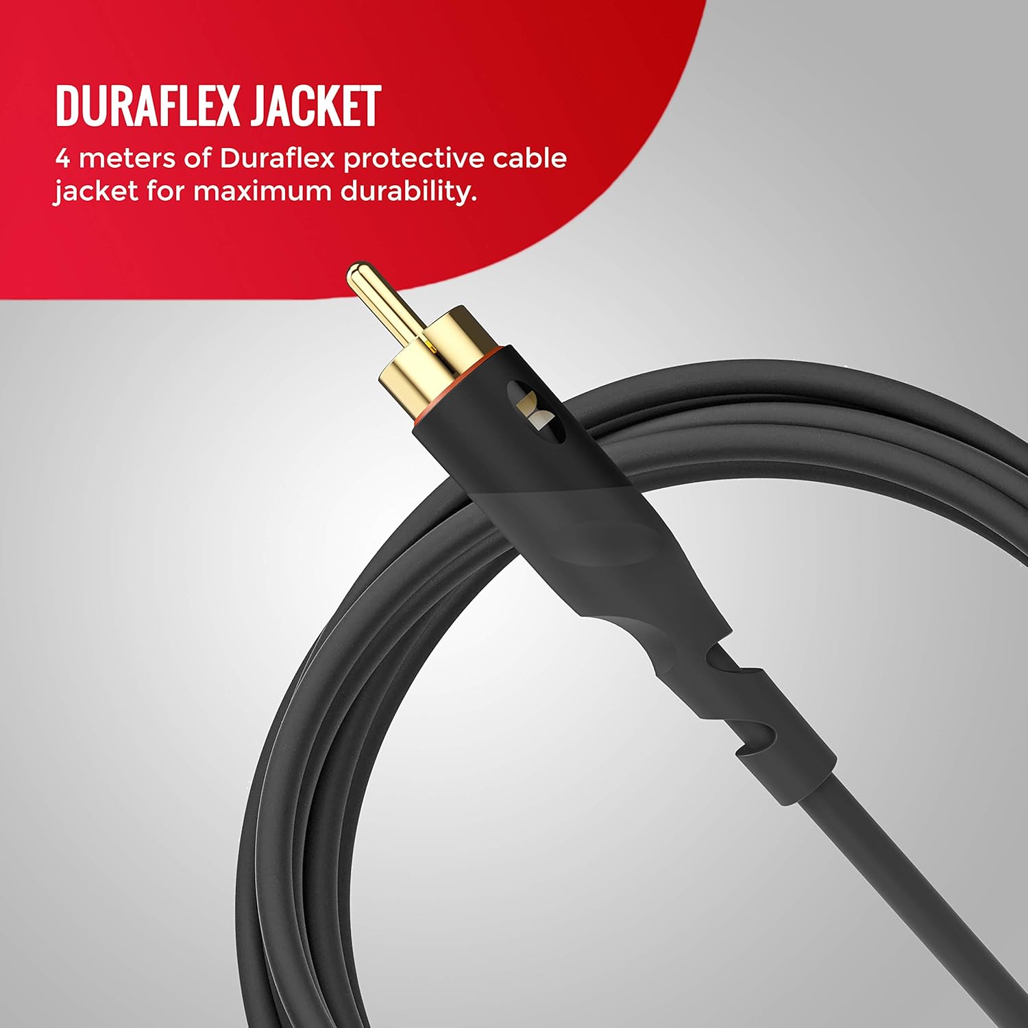 13 Feet Coaxial Subwoofer Cable Q743492
