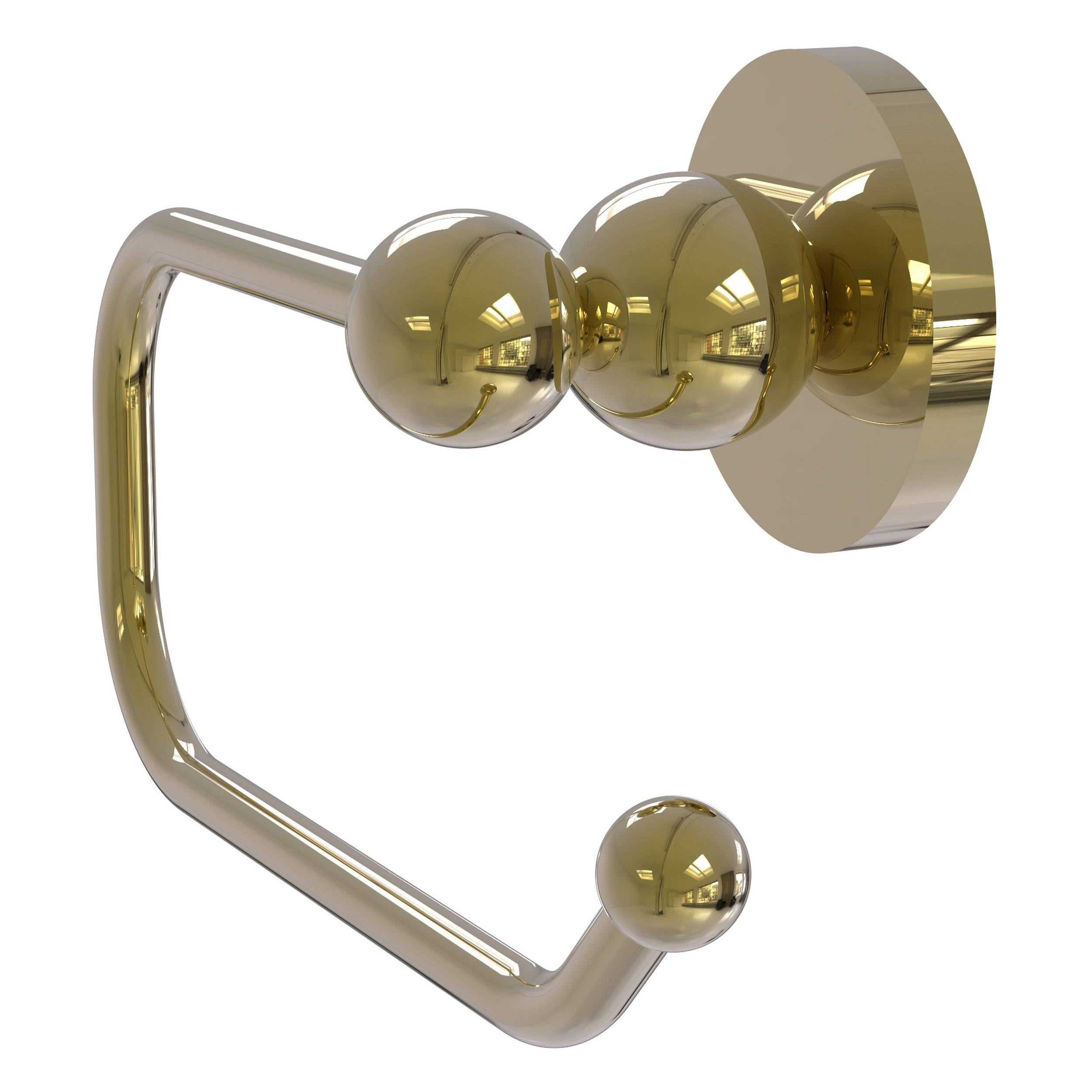 Unlacquered Brass Single Post Toilet Paper Holder U51974