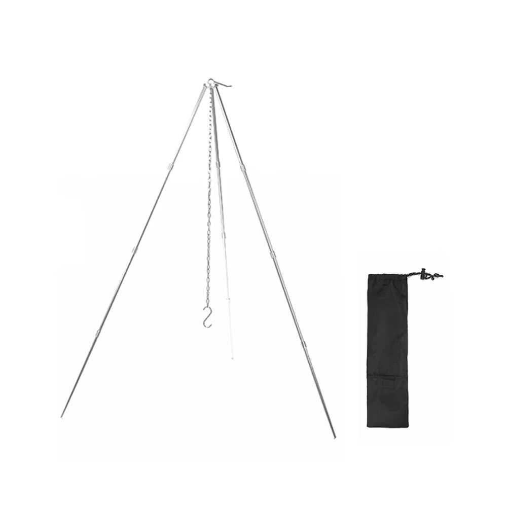 Aluminum Alloy Tripod Bonfire Rack X770346