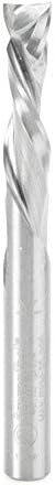 CNC Solid Carbide Compression Spiral 1/4 Dia x 7/8 x 1/4 Shank Pack of 2 M7286