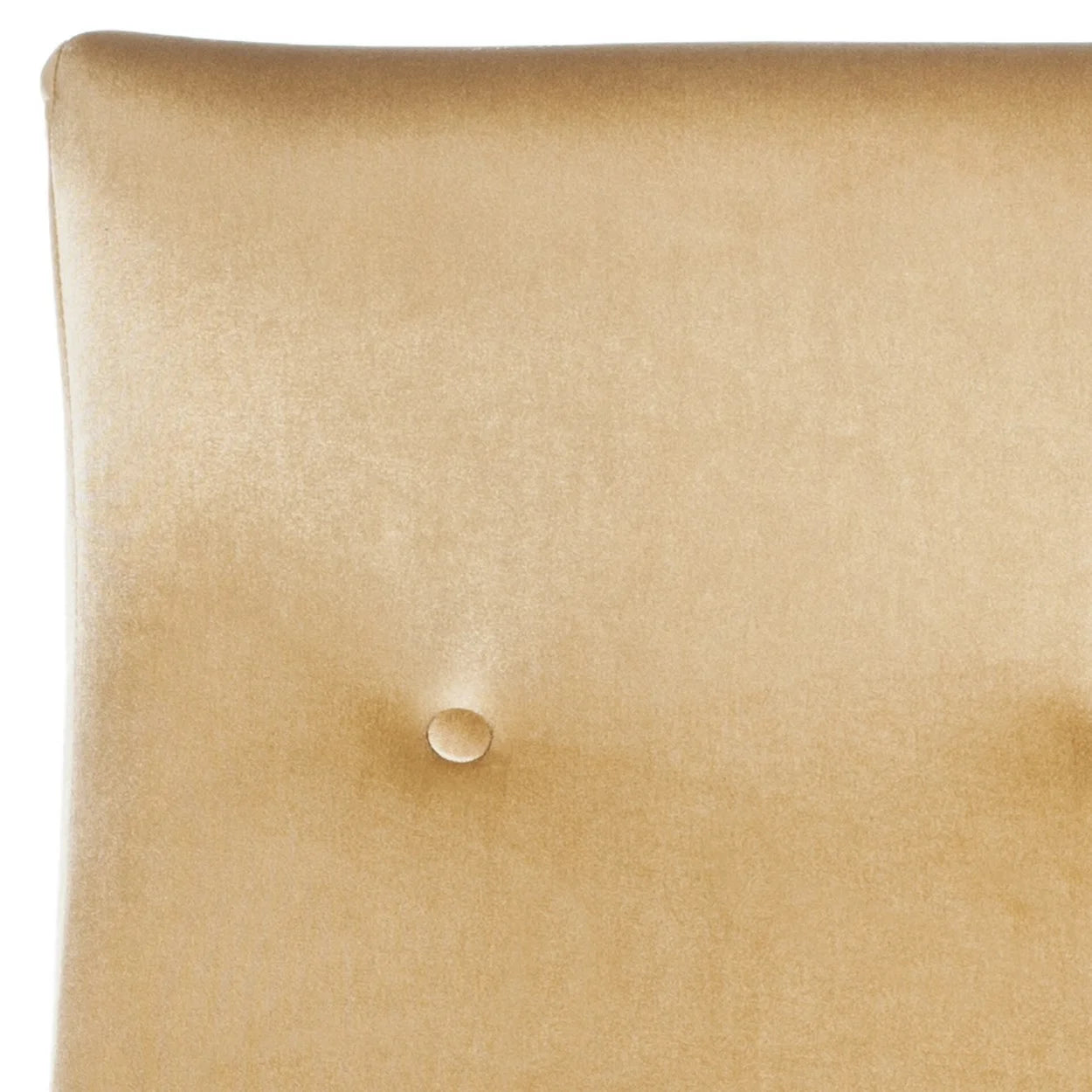 Camel Velvet Accent Chair Y66934