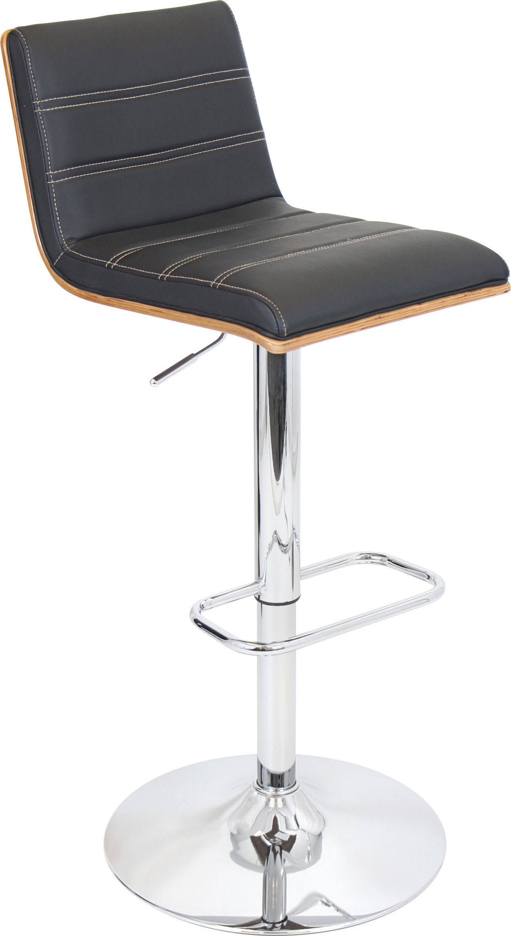 Walnut/Black Barstool J531