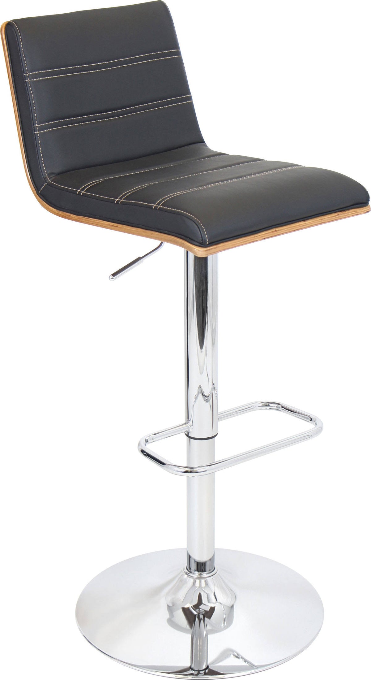 Walnut/Black Barstool J531