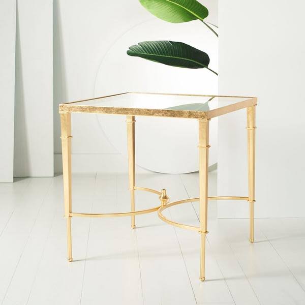 Gold Leaf Accent Table N68467