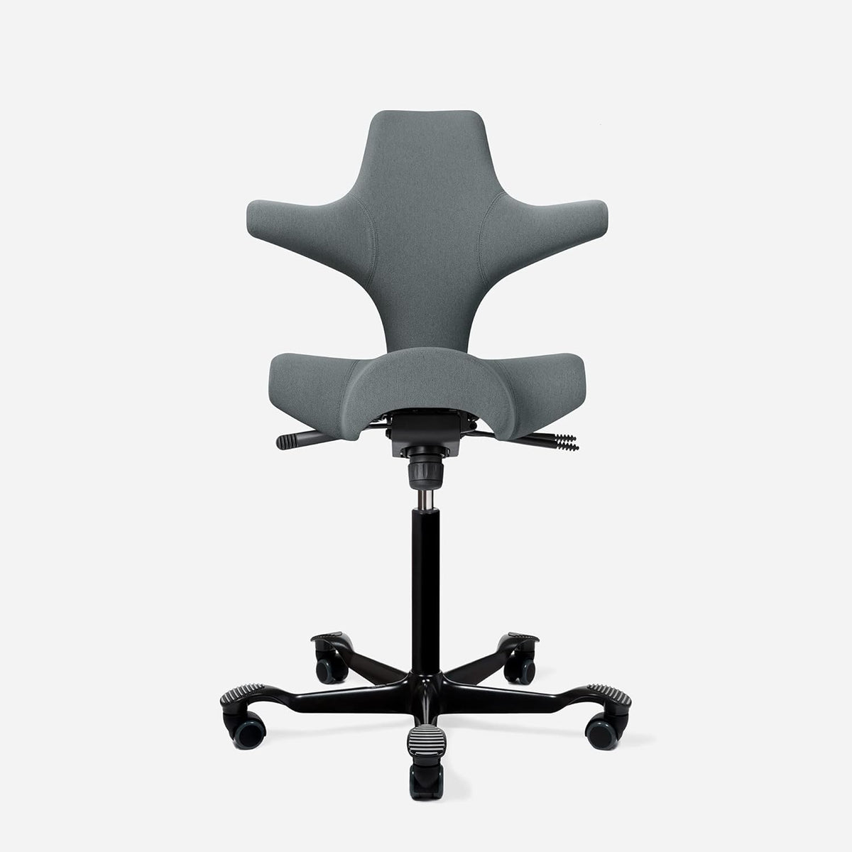 Silver Frame Adjustable Standing Desk Chair E789