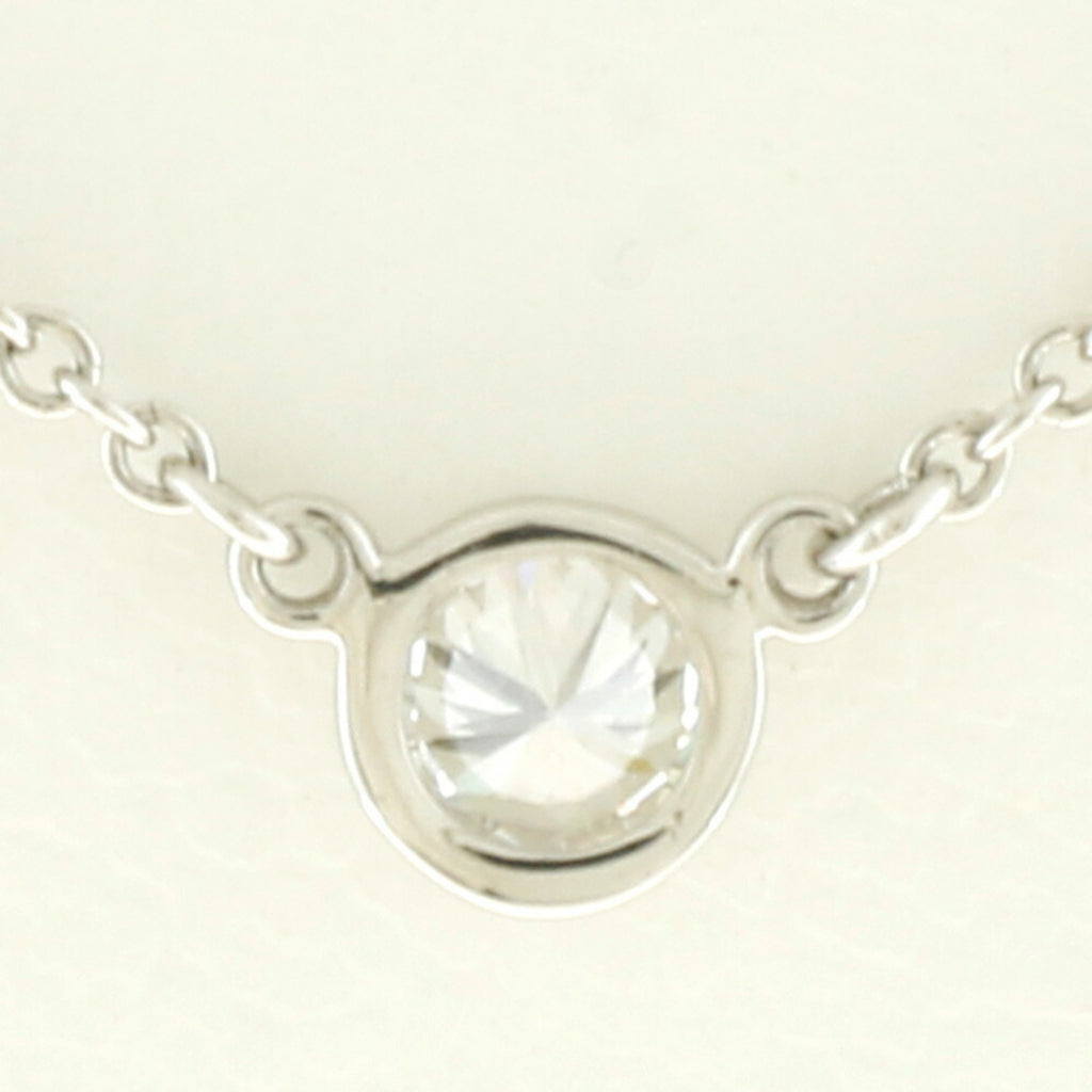 Platinum Necklace By The Yard Diamond F365