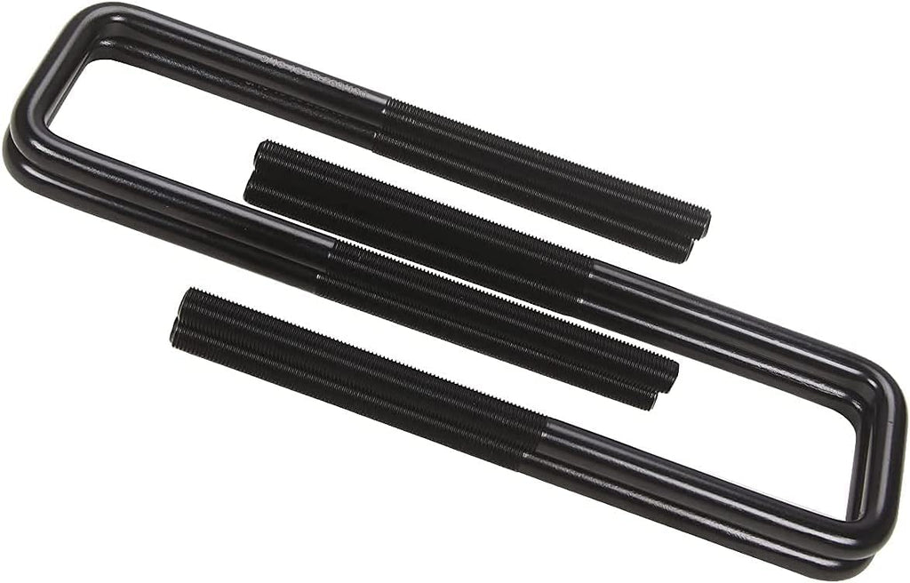 3 inch Rear Leveling Lift Kit Blocks with U Bolts Compatible with 2007-2021 Chevy Silverado Sierra GMC 1500 2WD 4WD Pack of 2 I1832