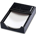 Black Crocodile Embossed Leather Memo Holder V83771
