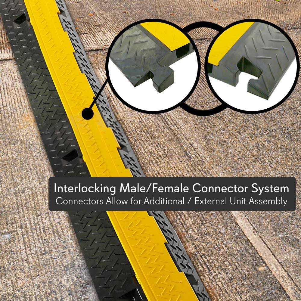 Five Channel Cable Protector Cover Ramp V940
