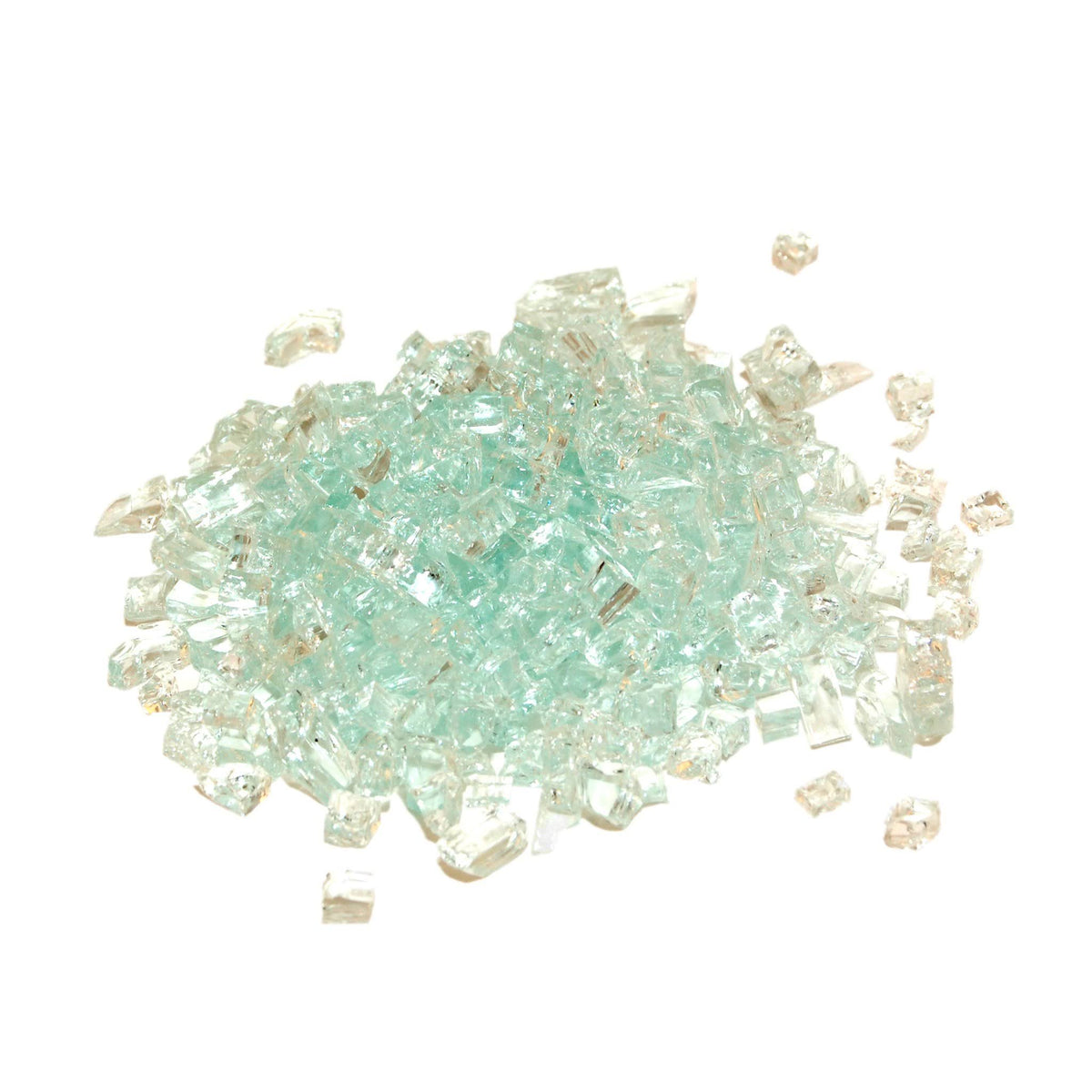 Caribbean Blue Reflective Fire Glass 10 lbs I4446