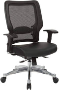 Black Vertical Mesh Back Chair E54724