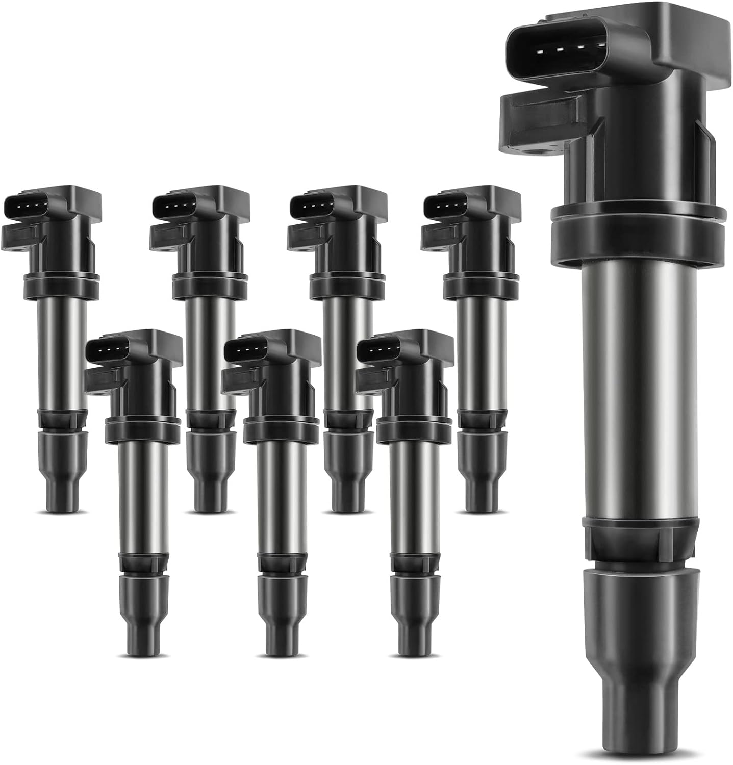 8-PC Ignition Coils Pack for Buick Lucerne Cadillac DTS SRX STS XLR 4.4L 4.6L S730